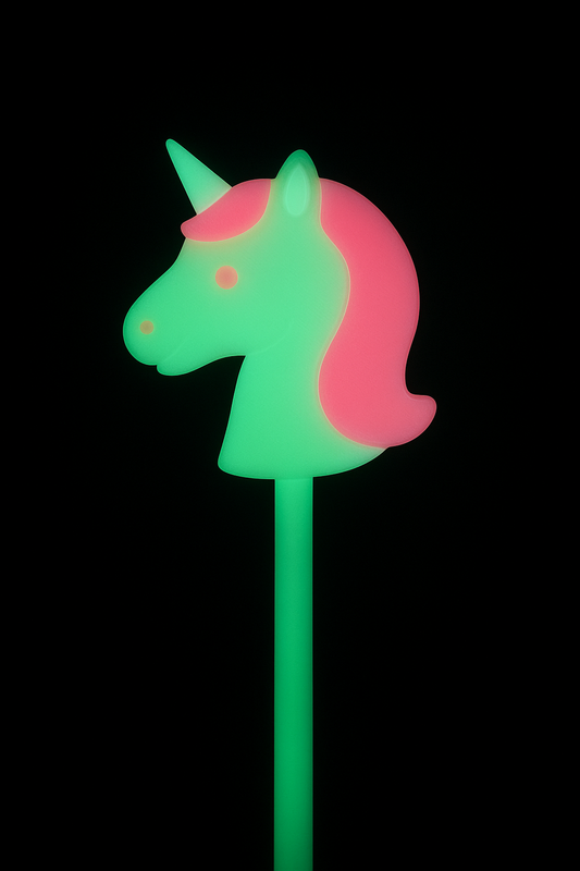 🦄 Baguette Magique Licorne Phosphorescente
