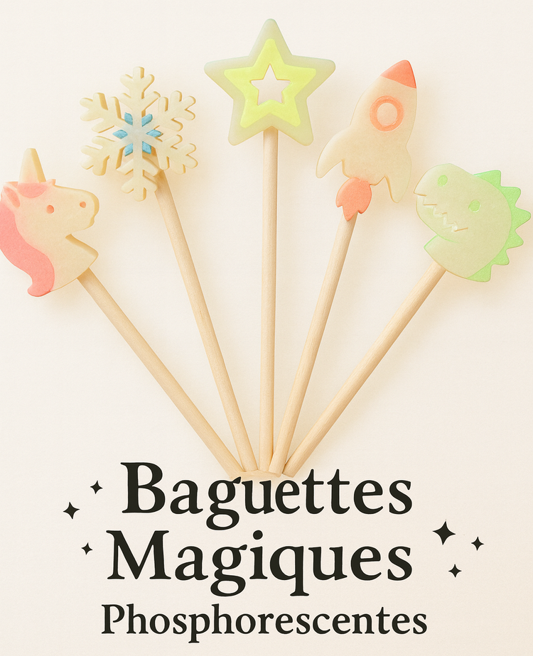 Baguettes magiques phosphorescentes