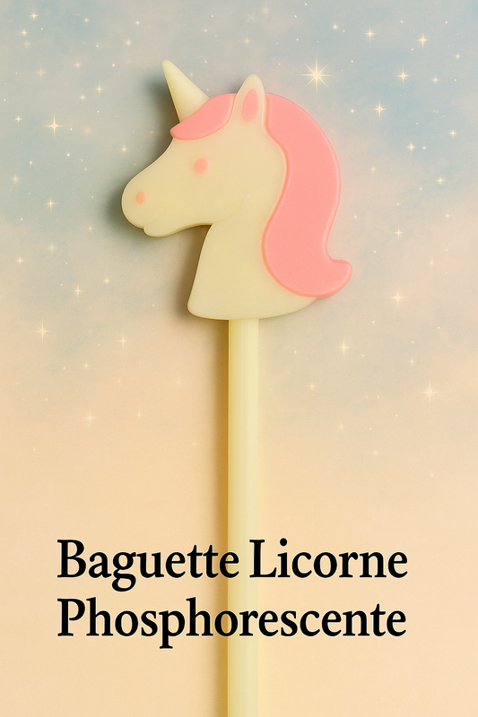 🦄 Baguette Magique Licorne Phosphorescente