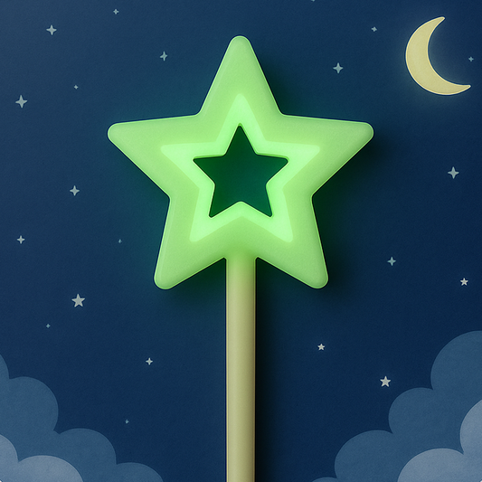 ⭐ Baguette Magique Étoile Phosphorescente