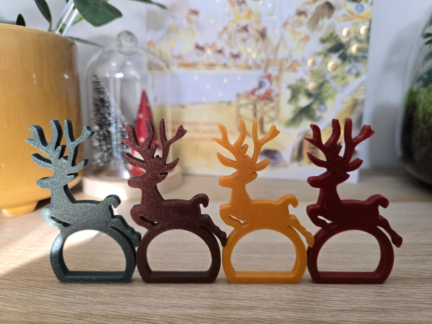 Porte serviette renne