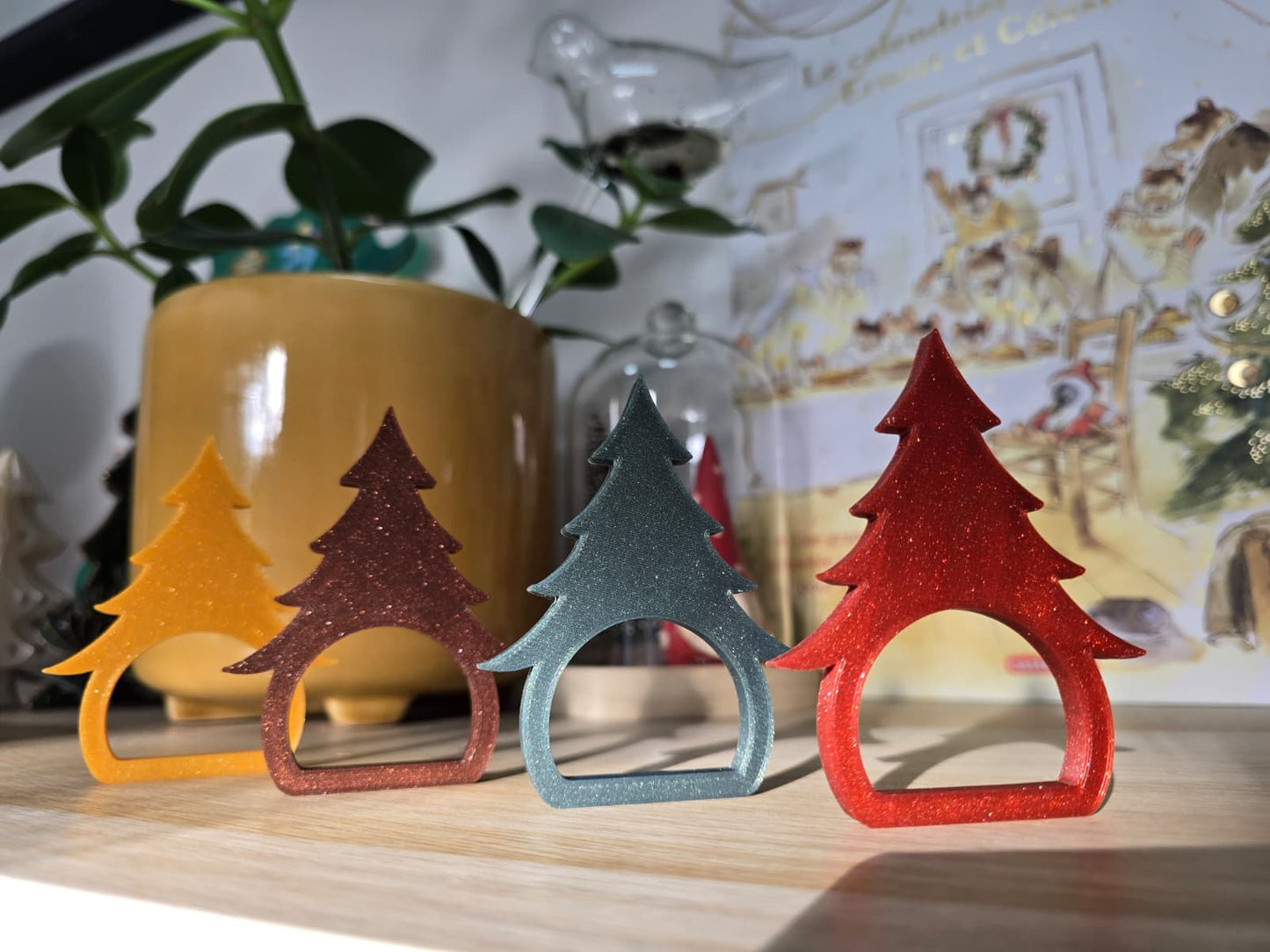 Porte serviette sapin