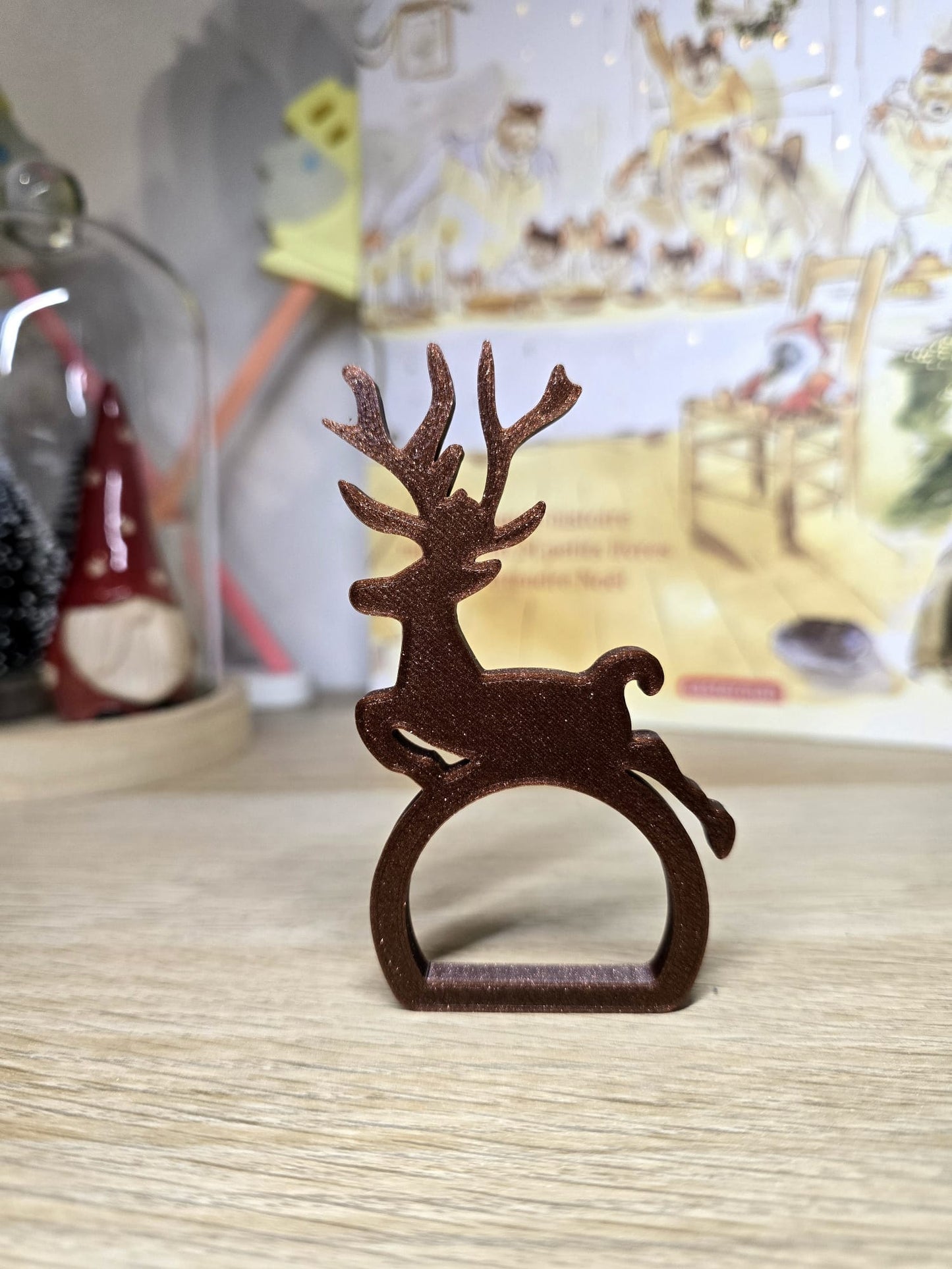 Porte serviette renne