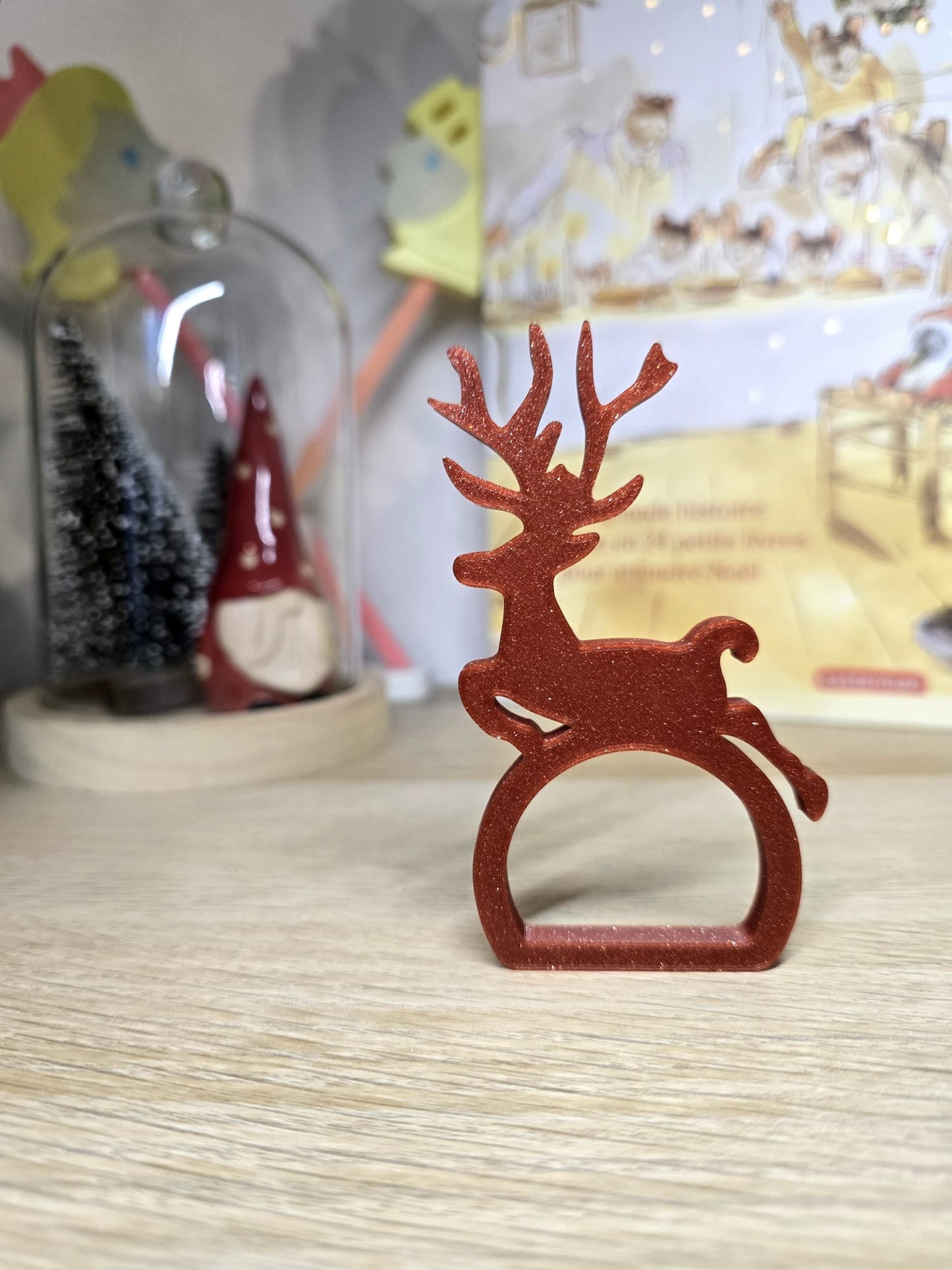 Porte serviette renne